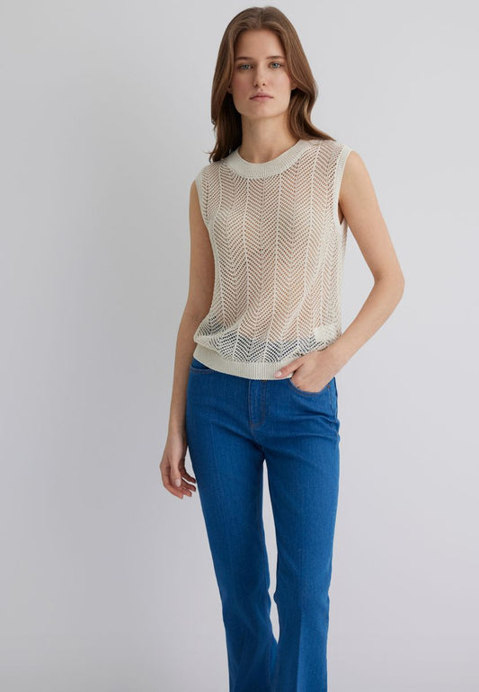 NONSLEEVE SWEATER