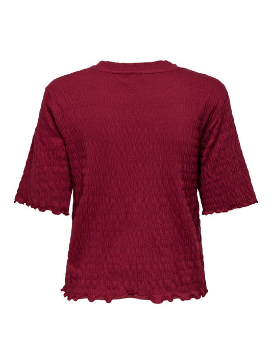 ONLGAILA S/S O-NECK TOP BOX JRS