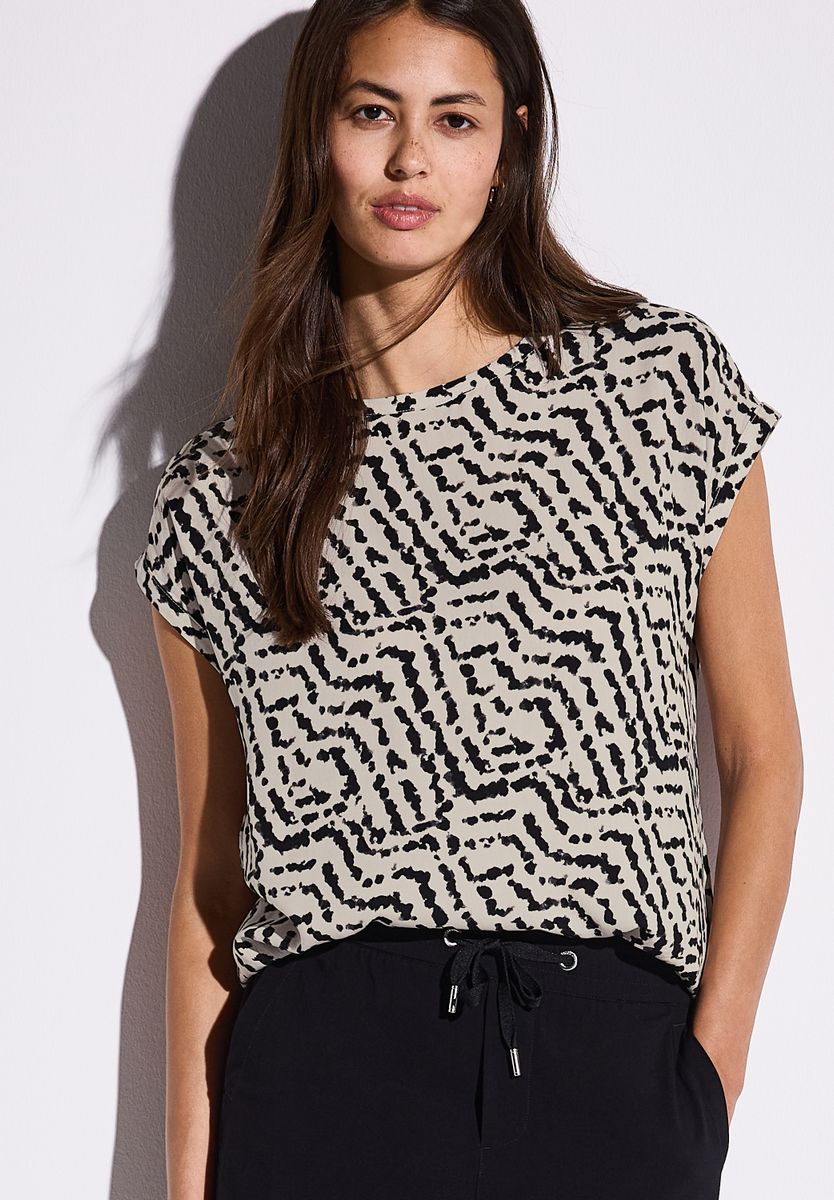 Bedruckte Bluse