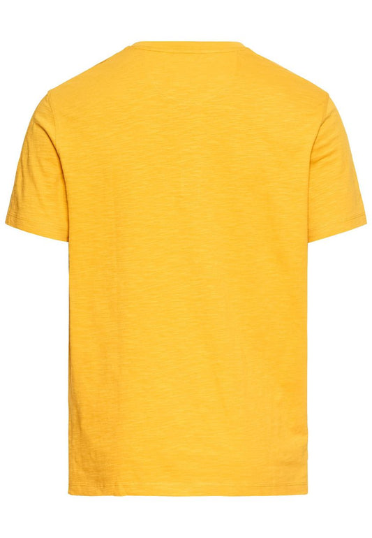 Kurzarm Henley aus Organic Cotton