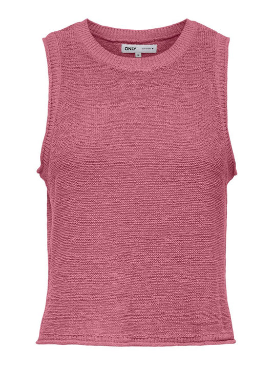 ONLSUNNY O-NECK TANK TOP KNT NOOS