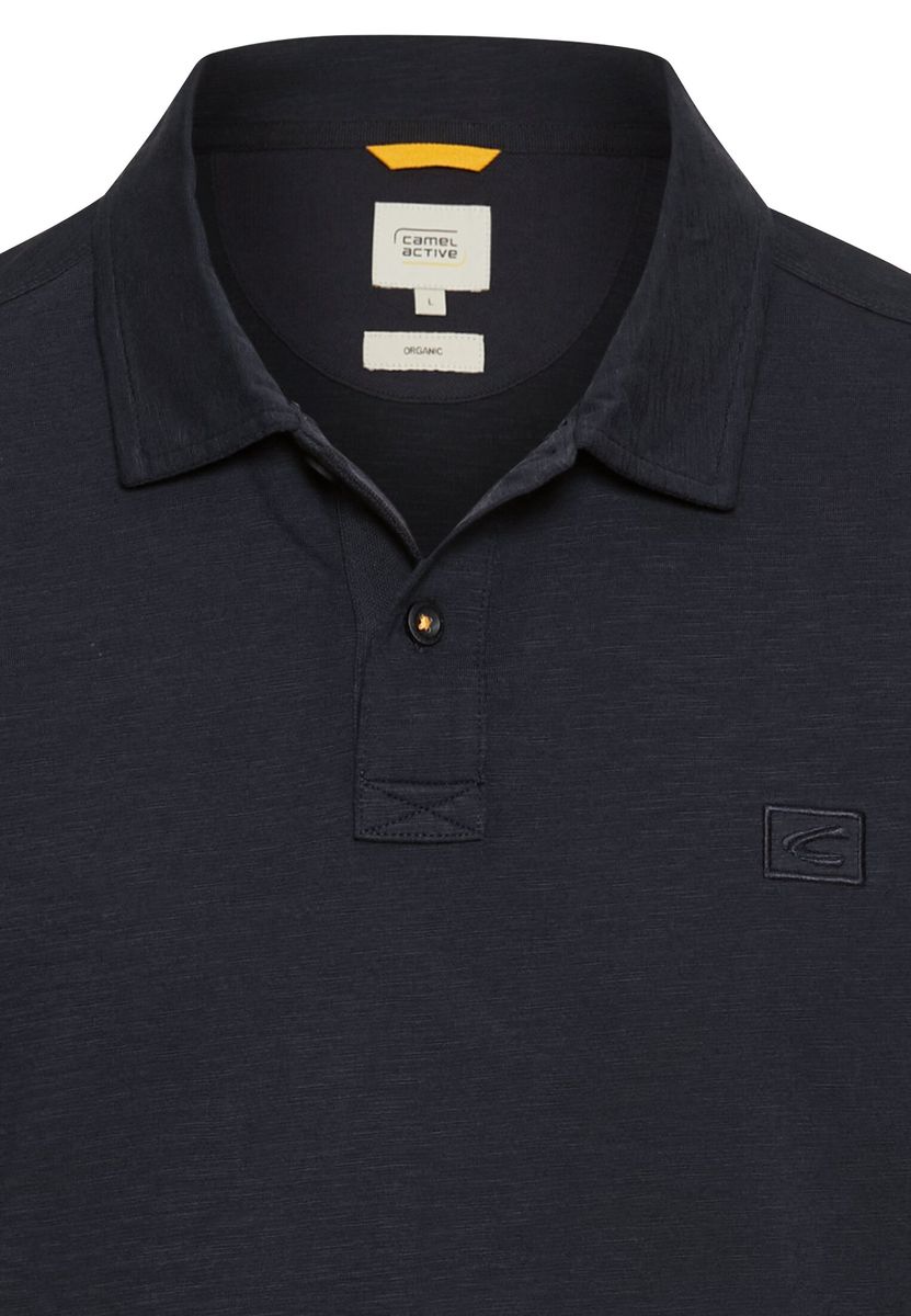 Kurzarm Poloshirt aus Organic Cotton