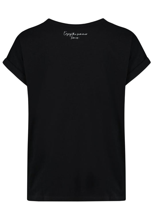 DOB T-Shirt, angeschnittene Ärmel,