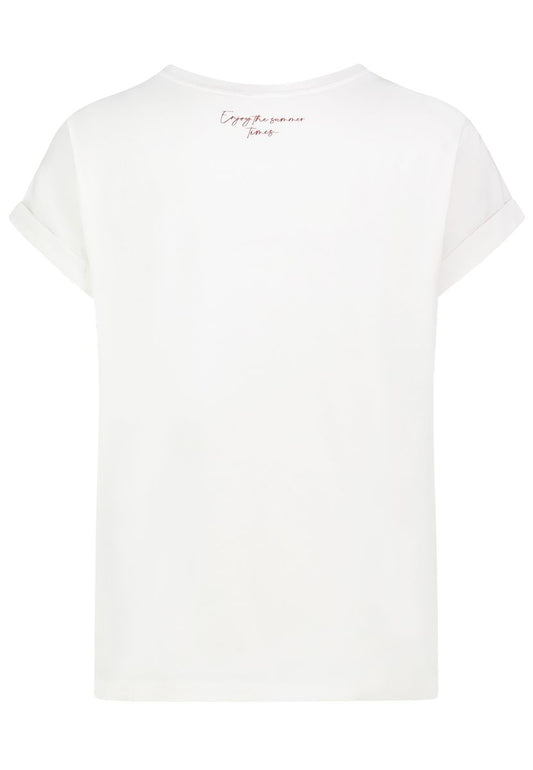 DOB T-Shirt, angeschnittene Ärmel,