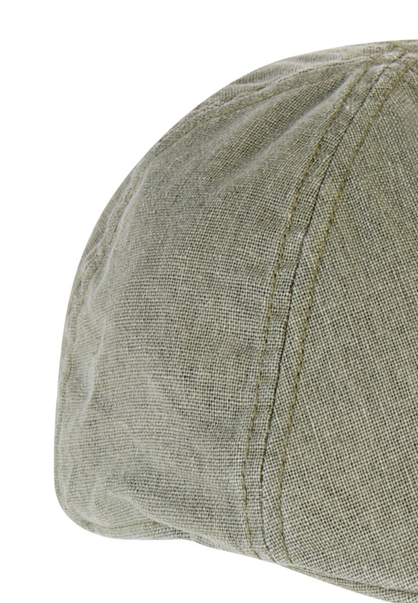 Flat Cap mit Gummizug