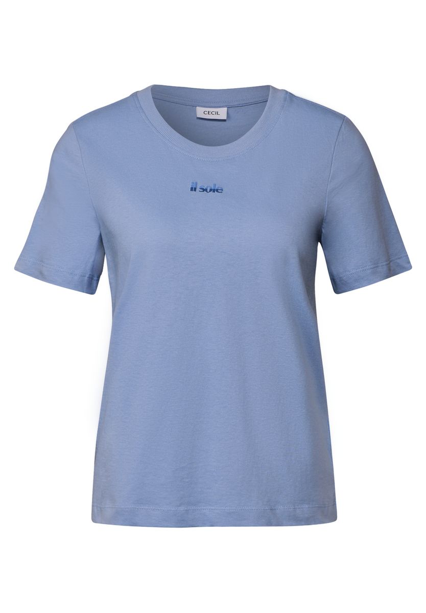 T-Shirt mit Wording-Detail