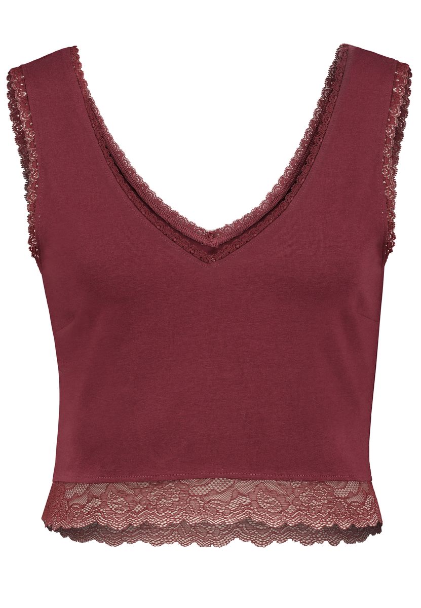 DOB Top, V-Ausschnitt,
