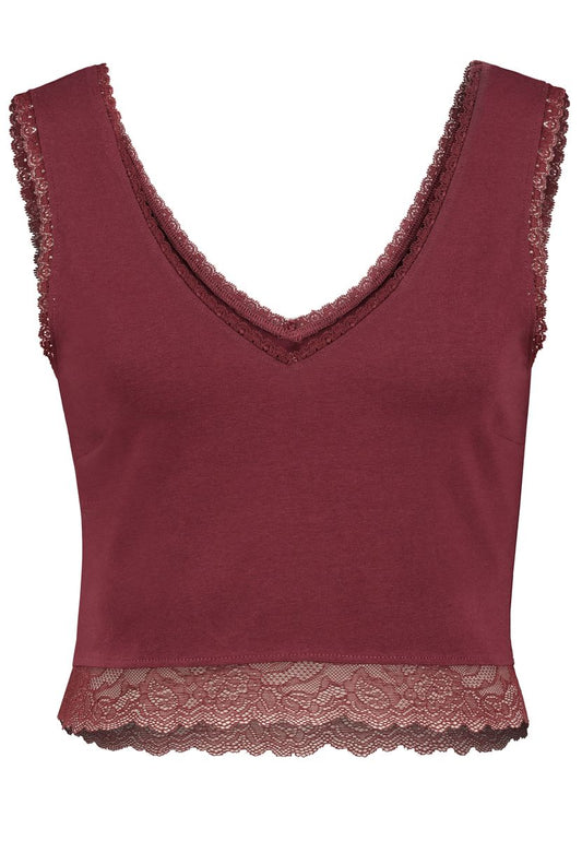 DOB Top, V-Ausschnitt,