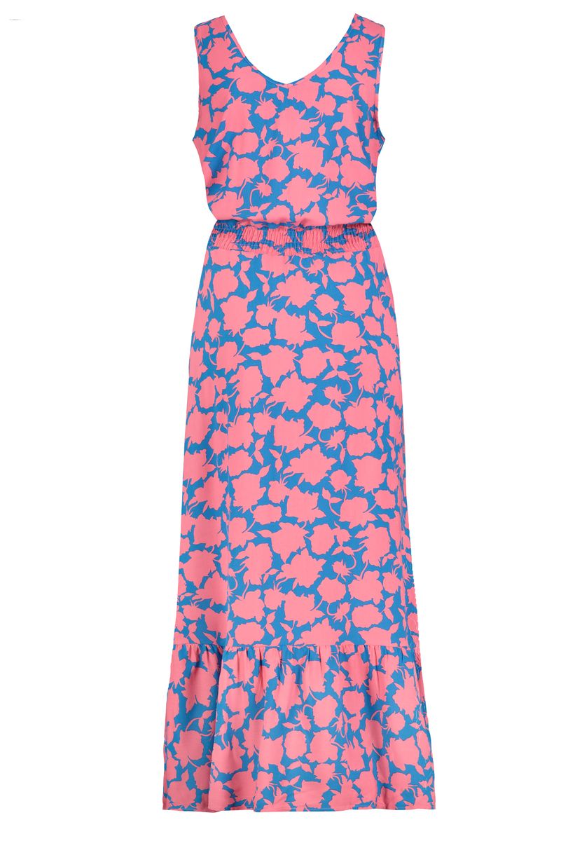 Kleid, maxi, breite Träger, v-Aussc