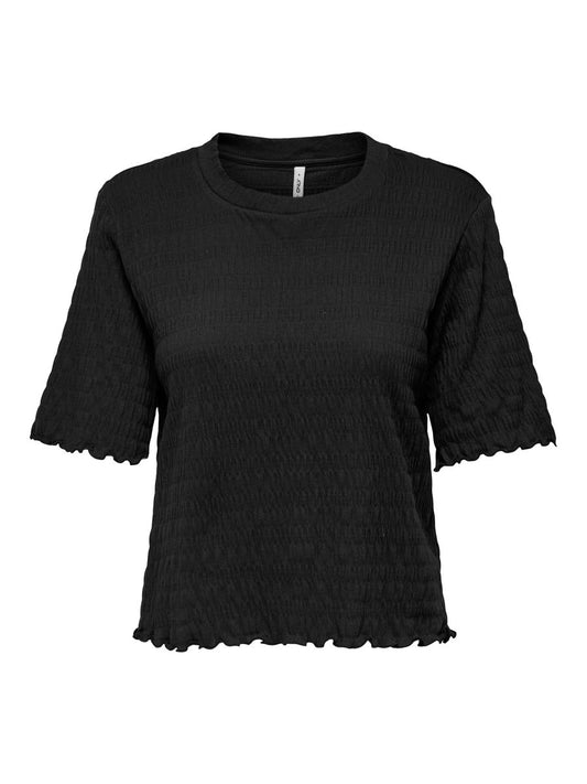 ONLGAILA S/S O-NECK TOP BOX JRS