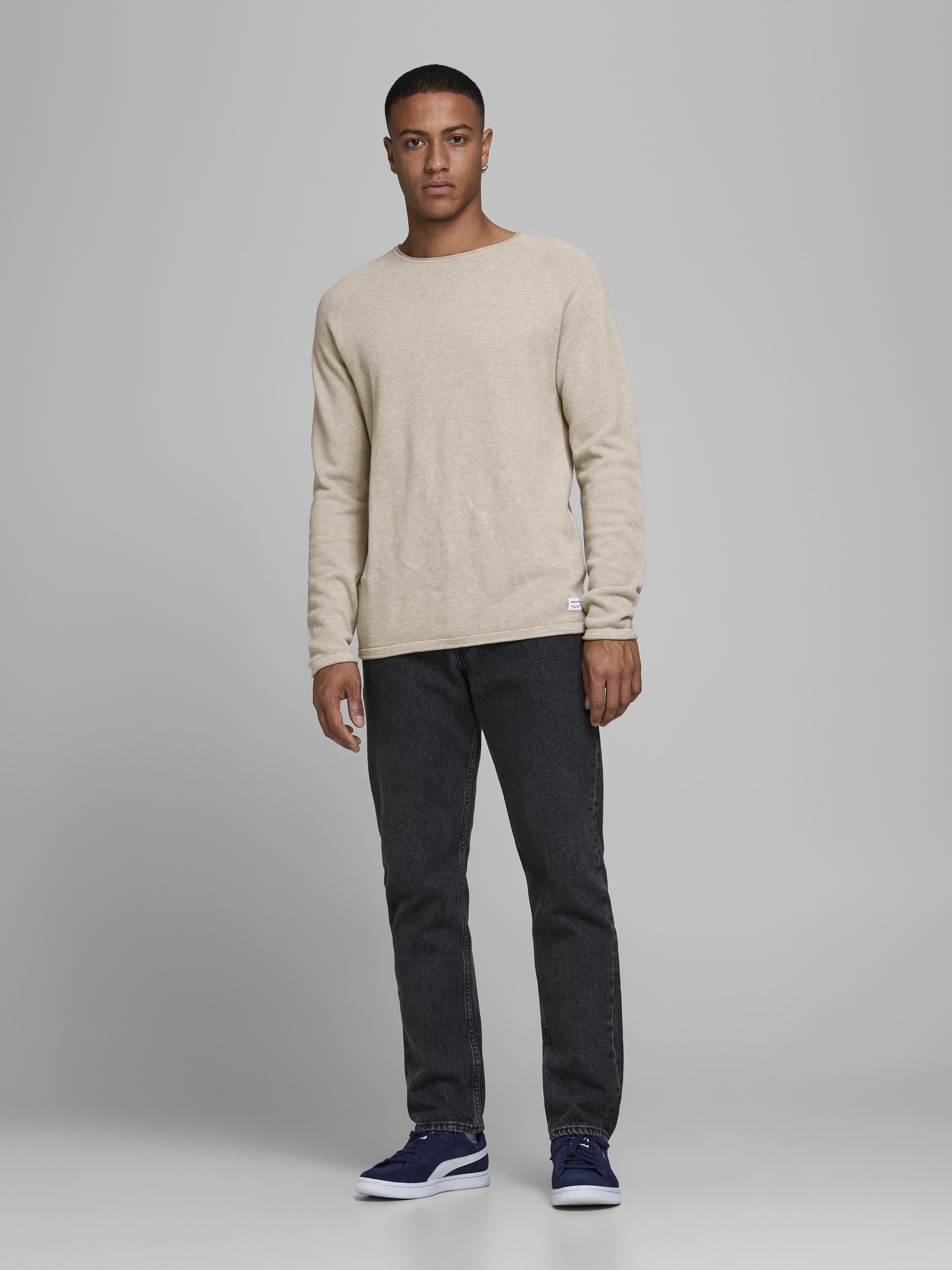 JJEHILL KNIT CREW NECK NOOS