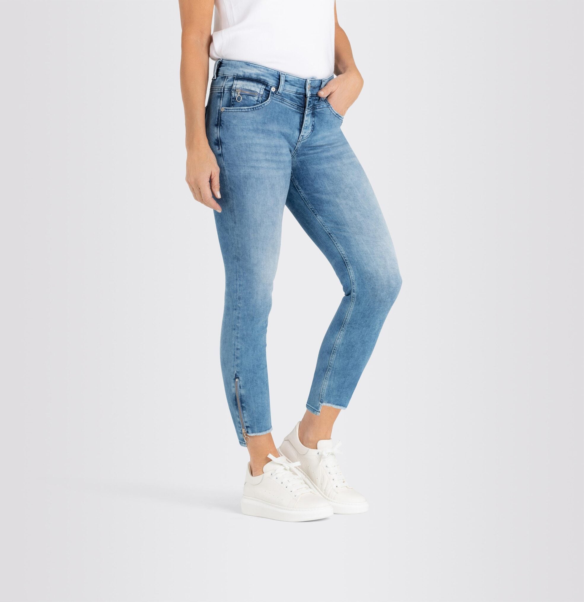 MAC JEANS - RICH SLIM, Light authentic denim